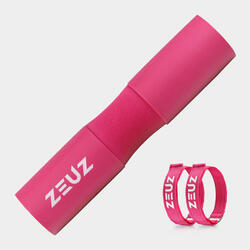 ZEUZ Barbell Pad - Squat & Hip Thrust - Coussin - Rose