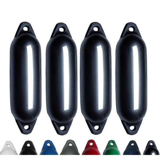 Set de 4 pare-battages de Star 35 - anthracite, 62 x 21 cm