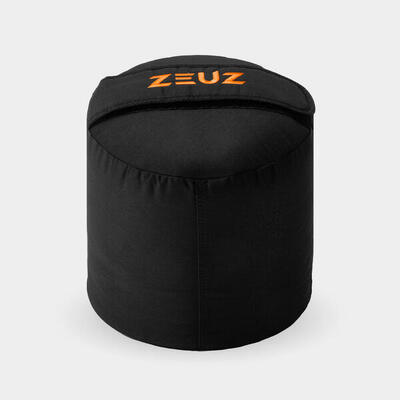 Zeuz strongman zandzak - sandbag voor fitness & crossfit – 50 kg – oranje