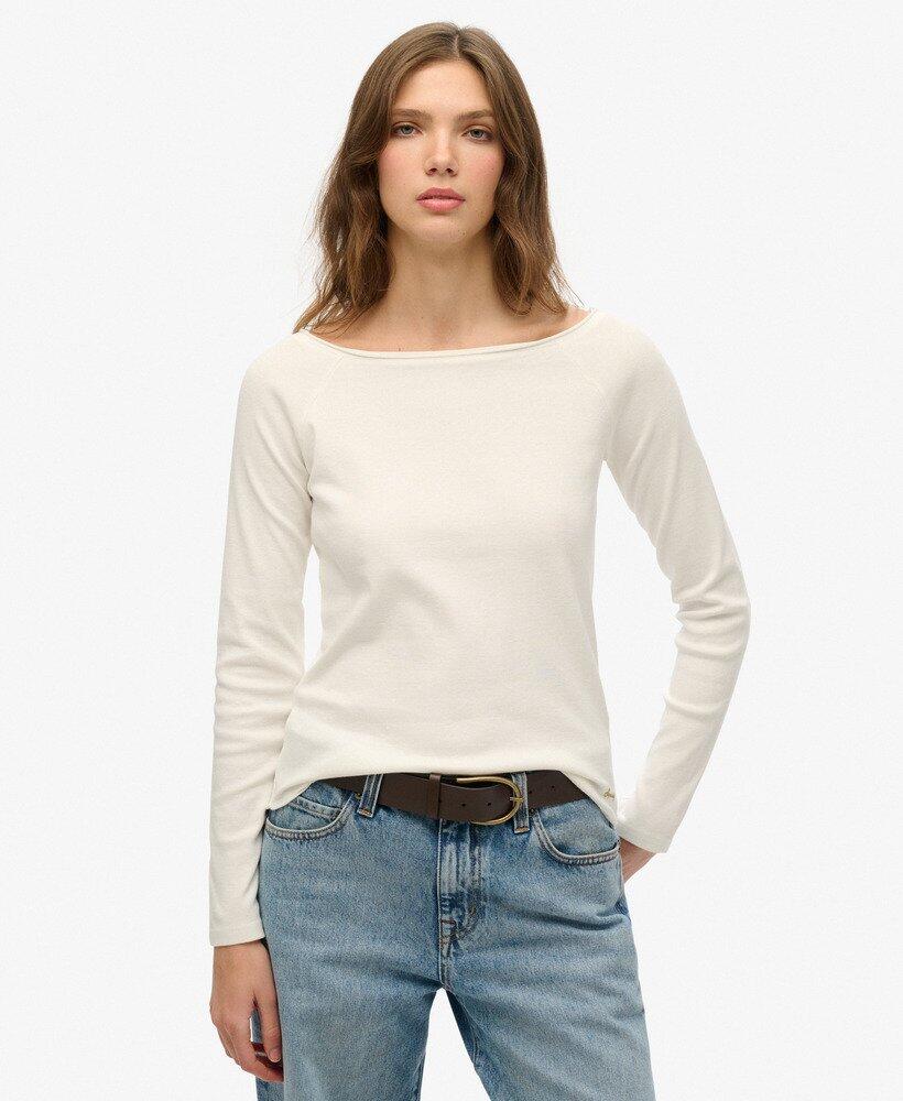 SUPERDRY Schulterfreies Bardot-Oberteil