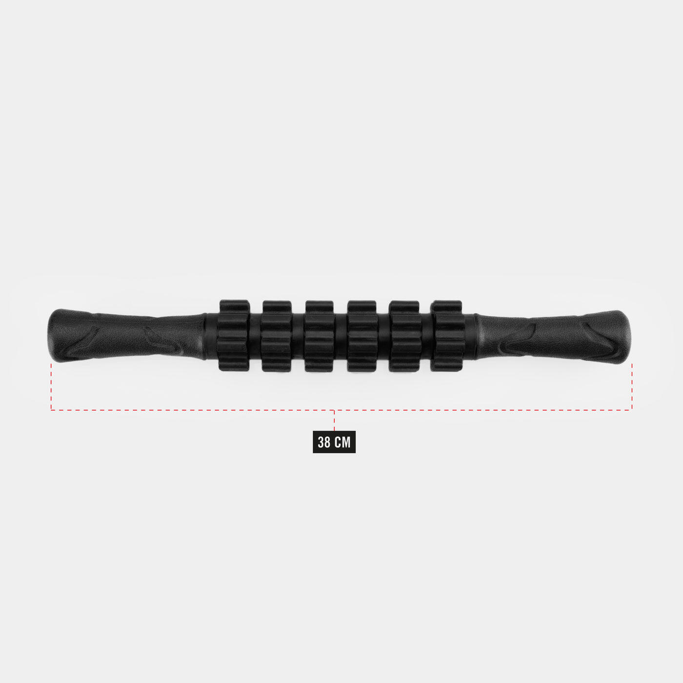 ZEUZ 4-Delige Foam Roller Triggerpoint Massage Set – Zwart 3/7