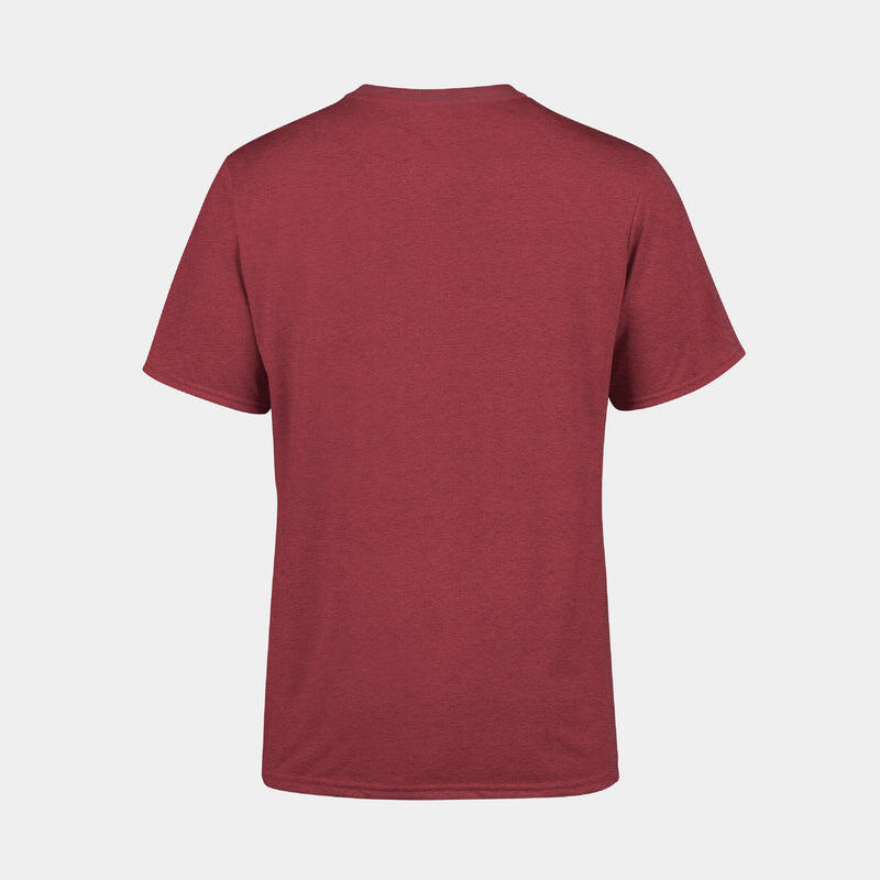 T-shirt de sport unisexe ZEUZ rouge, taille L 2/2