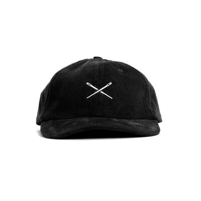 Cappellino da campeggio in tessuto nero RESTRAP