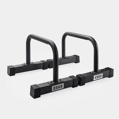 ZEUZ Holz Parallettes für Calisthenics, CrossFit & Turnen - 12,5 CM hoch