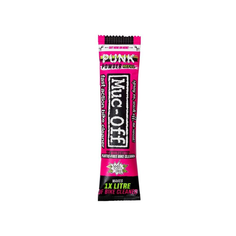 Muc-Off Punk Detergente in polvere (4 bustine) + Flacone per la vita 3/3