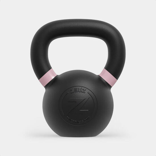 ZEUZ Kettlebell 4 KG – Fitness & CrossFit Gewichten – Gietijzer – Hellgrün