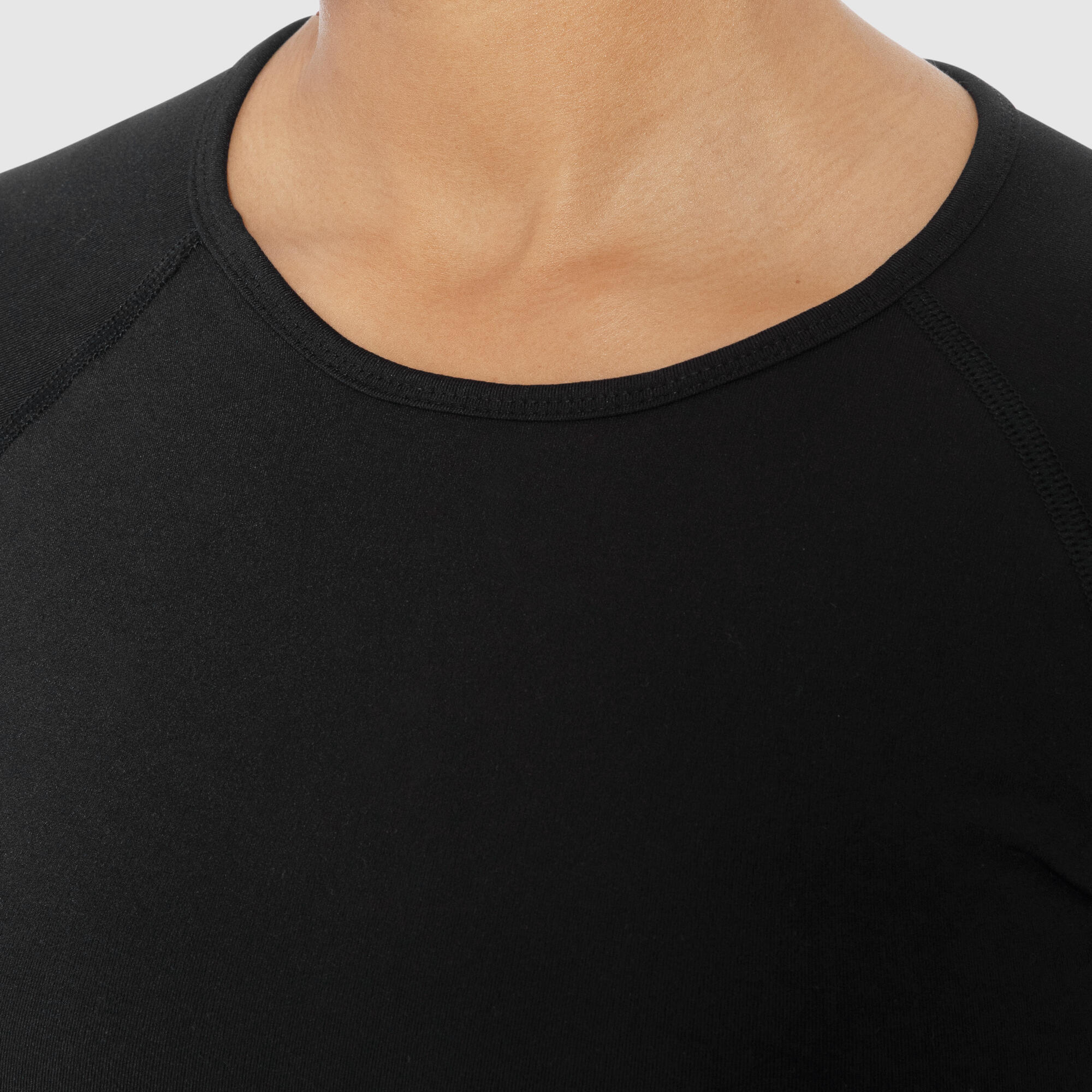 Damen Crop Longsleeve Maysa Schwarz 4/5