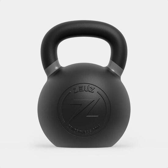 ZEUZ Kettlebell 4 KG – Fitness & CrossFit Gewichten – Gietijzer – Hellgrün