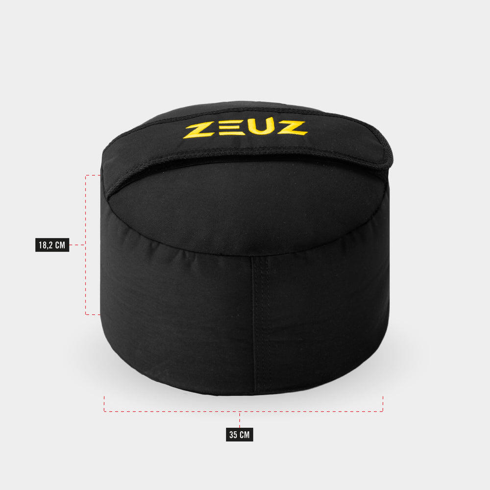 Sac de sable ZEUZ Strongman – 30 kg – Jaune 3/7