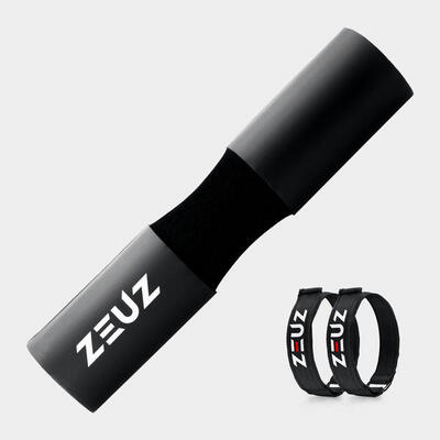 Zeuz barbell pad – squat & hip thrust - fitness – halter kussen – zwart