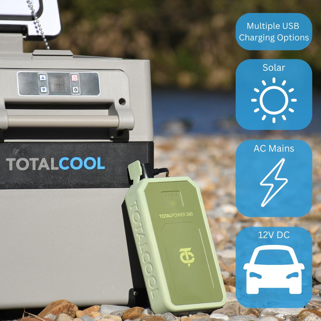 Totalpower 260 Portable Power Station - Off-grid Camping Battery 3/6