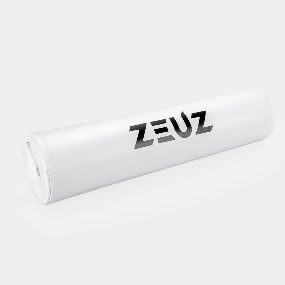 ZEUZ Barbell Pad – Squat e Hip Thrust – Fitness – Bianco e nero 2/6