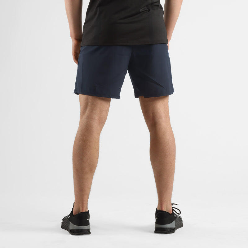 Pantaloncini sportivi da uomo ZEUZ, blu scuro, taglia XL 3/4