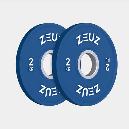 Disques d'haltère ZEUZ 2 x 2,5 kg — 50 mm