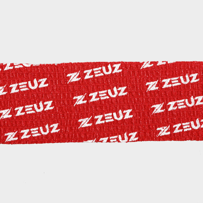 ZEUZ Grip Tape – Hookgrip – Per Rol 4.5 Meter x 5 cm - 3-Pack Rollen - Rood 5/6