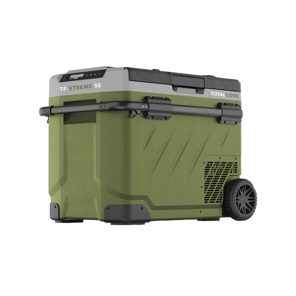 TOTALCOOL TF-XTREME Draagbare Koel-vriescombinatie Autokoelbox voor Kamperen – Groen 50L