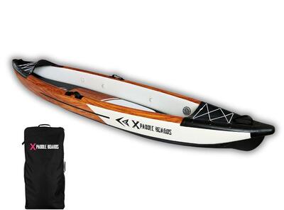 Opblaasbare kano/kajak voor 1 persoon dropstitch 366cm k-natural
