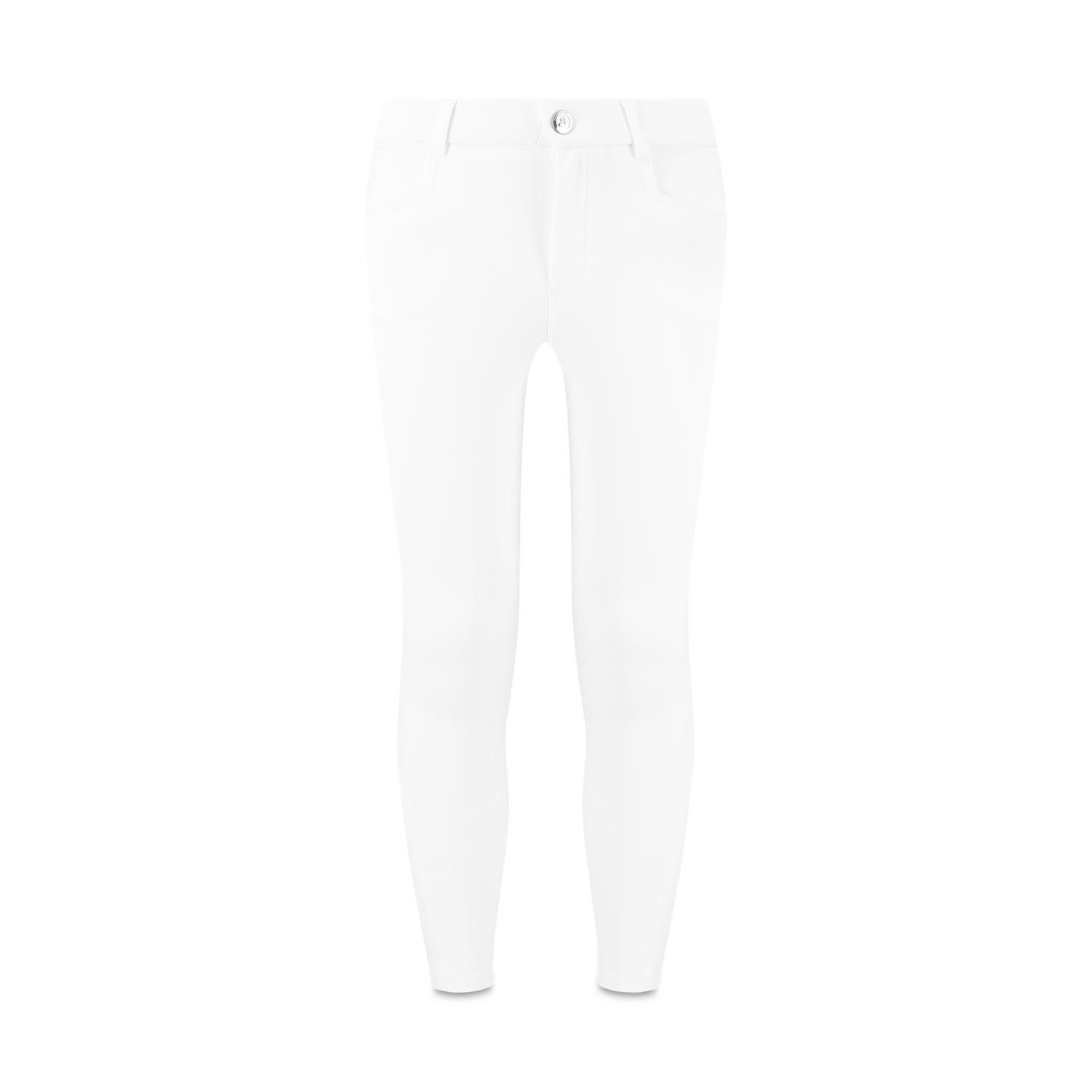 KENTUCKY HORSEWEAR Rijbroek Mexico City – Paardrijbroek jongen – Wit – Kniegrip - maat 130