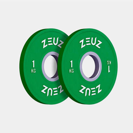 Disques d'haltère ZEUZ 2 x 2,5 kg — 50 mm