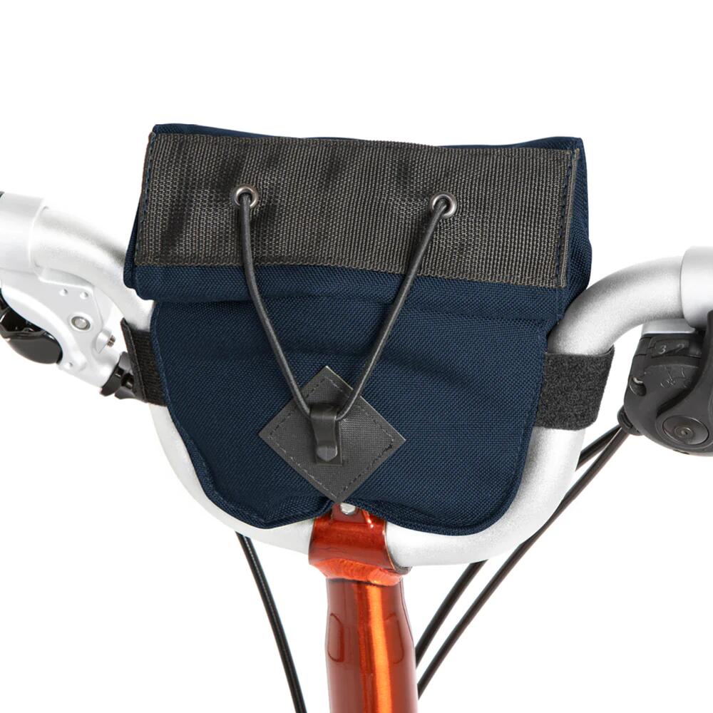 Sacoche de guidão para bicicleta City Bar Azul Marinho RESTRAP 4/5