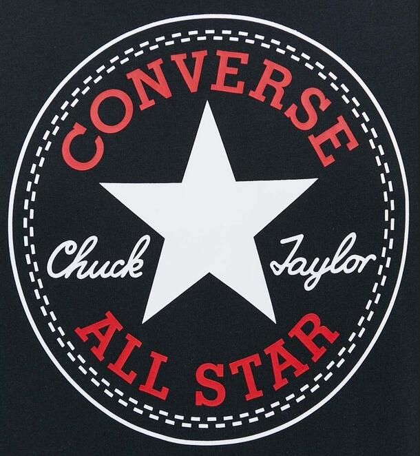 T-shirt Converse Chuck Patch Core, Noir, Unisexe 6/6