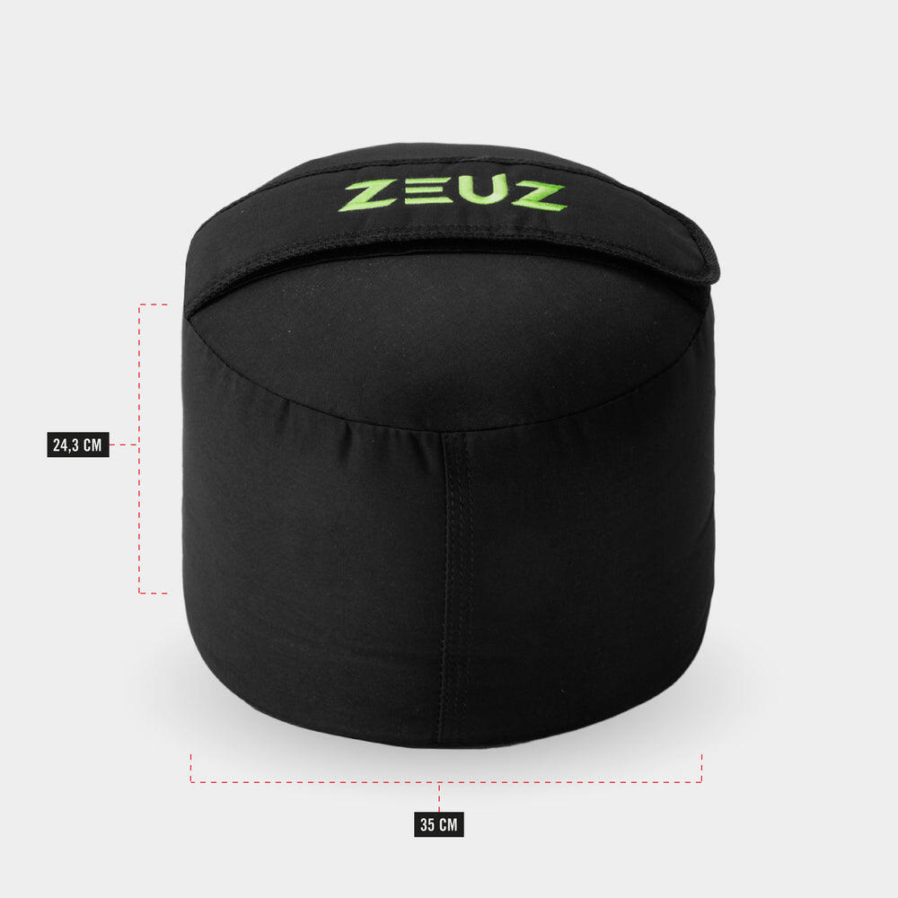 Sac de sable ZEUZ Strongman – 40 kg – Vert clair 3/7