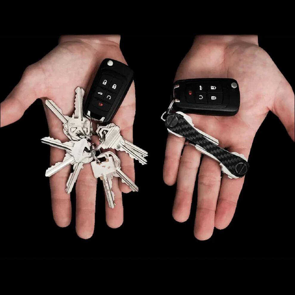 Porte-clés Compact Keysmart Carbone 3K 2/2
