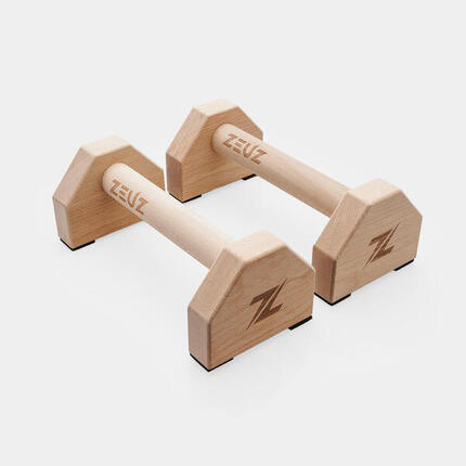 ZEUZ Metall-Parallettes 2er-Set – 30 cm