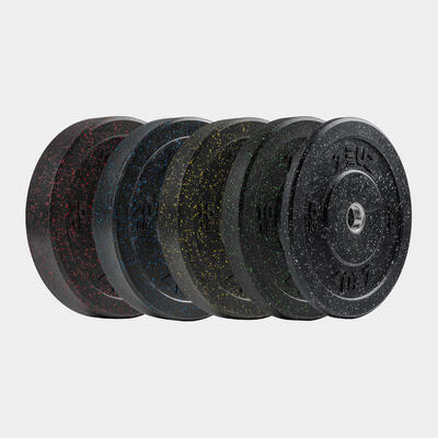 Zeuz halterschijf 2 stuks 5 kg – gewichten set – bumper plates voor 50 mm halter