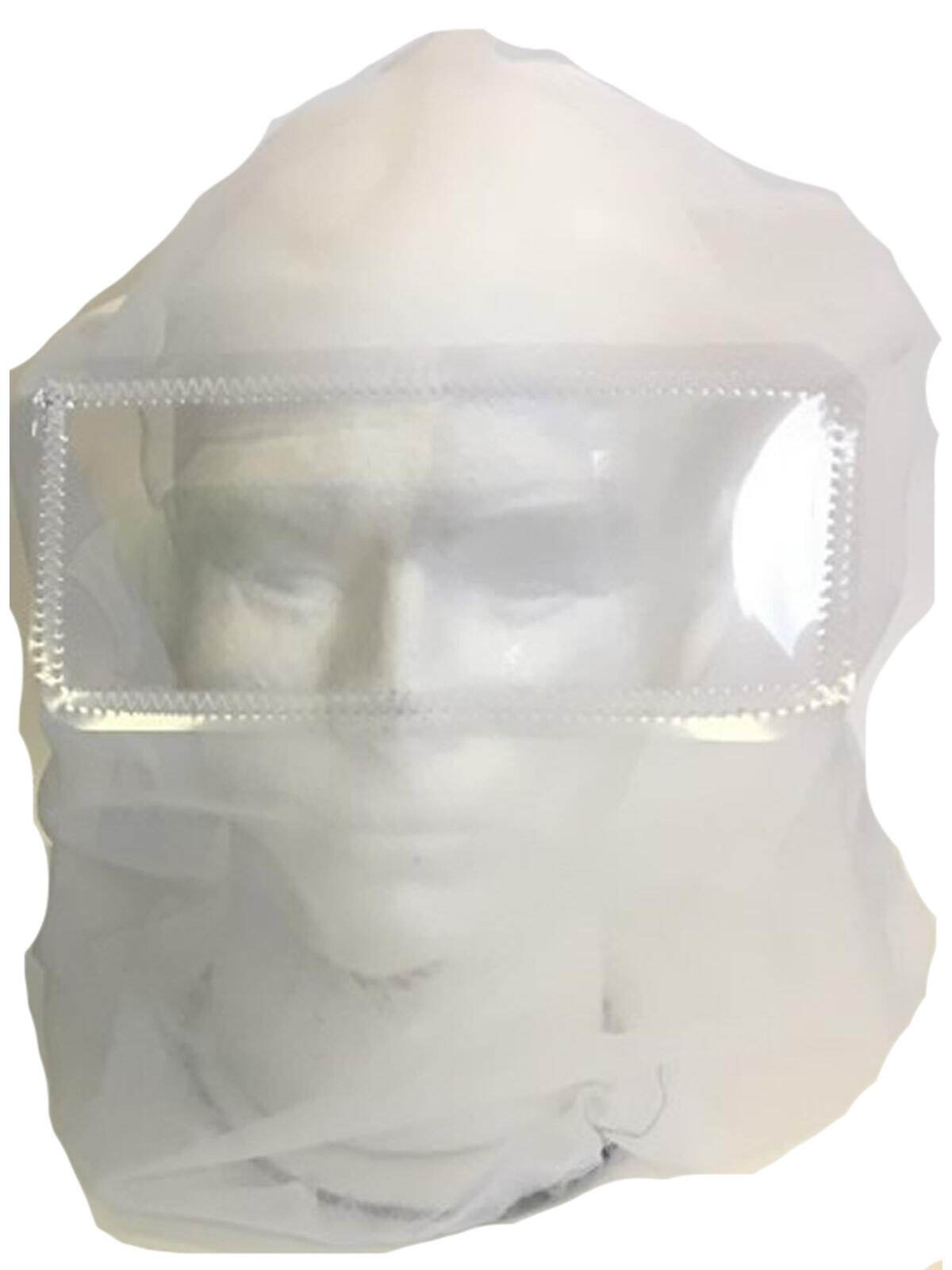 PURPLE TURTLE Midge Proof Head Net with Clear Plastic Visor