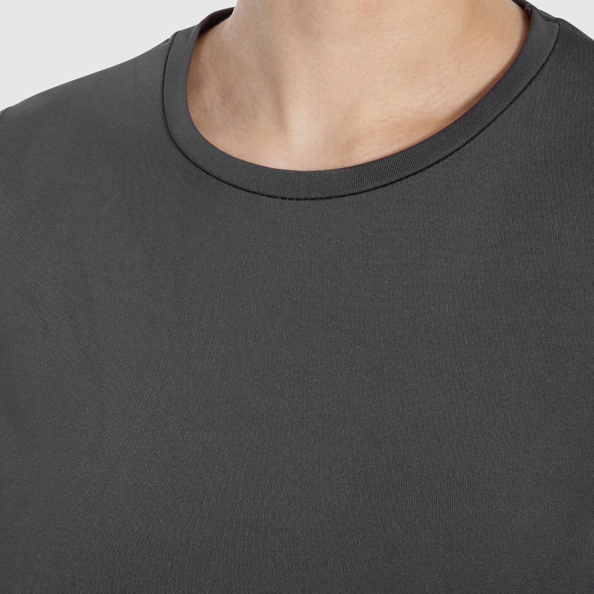 Damen Crop Longsleeve Tisha Anthrazit 5/5