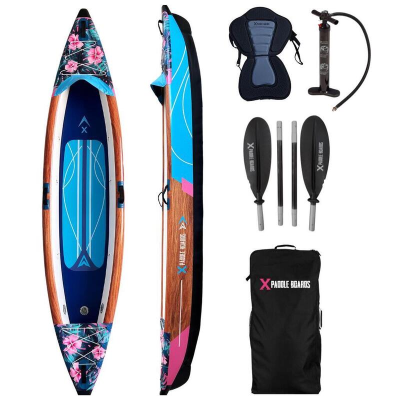 Canoe Kayak Gonflabil 1 loc Dropstitch 366 x 75 x 42 cm K-HAWAII