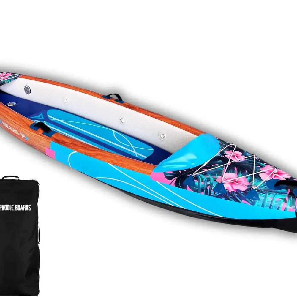 Inflatable 1-Person Drop-Stitch Canoe Kayak 366 x 75 x 42 cm K-HAWAII