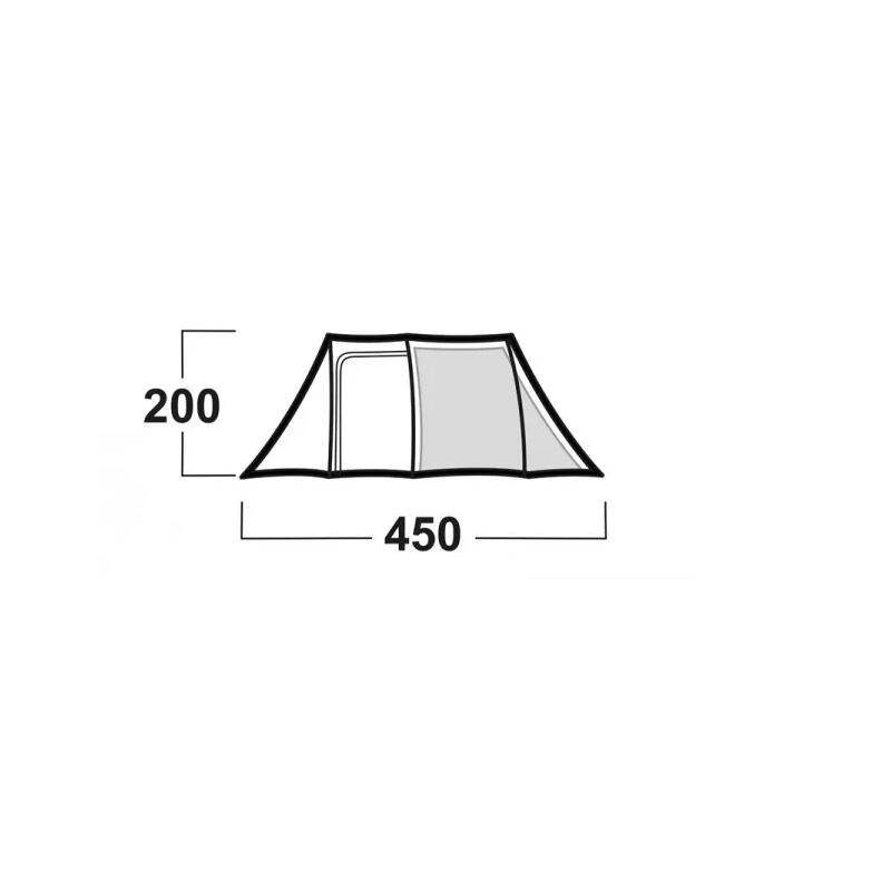 Bolen Dural 5 - tente familiale - 5 personnes - Vert 5/5