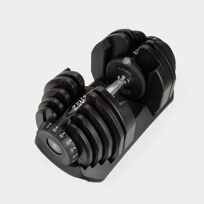 Zeuz 1 stuk verstelbare dumbell 5 kg t/m 40 kg - gewichten halterset – halters