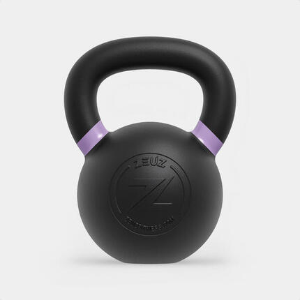 ZEUZ Kettlebell 4 KG – Fitness & CrossFit Gewichten – Gietijzer – Hellgrün