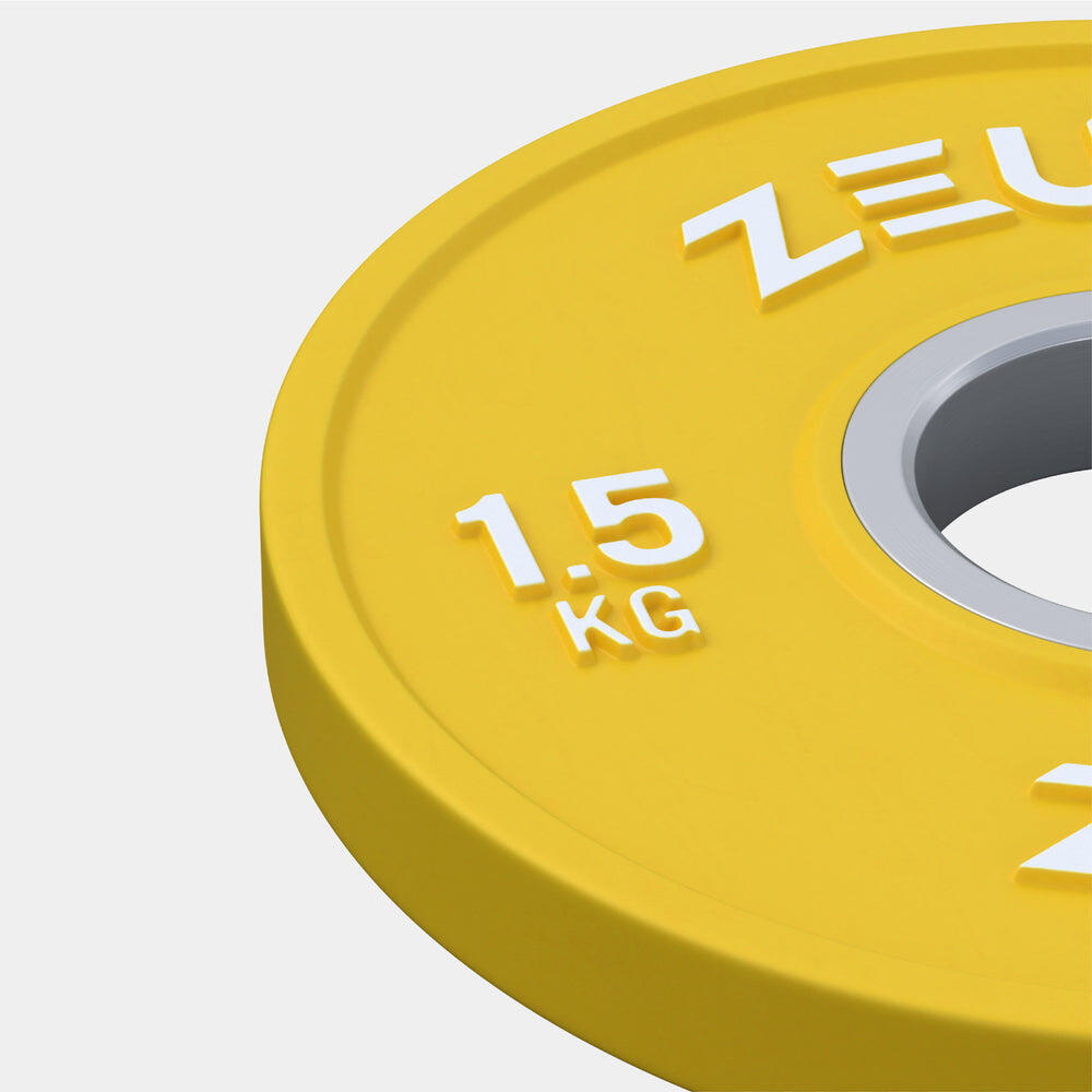 Conjunto de 2 anilhas ZEUZ de 1,5 kg 4/4