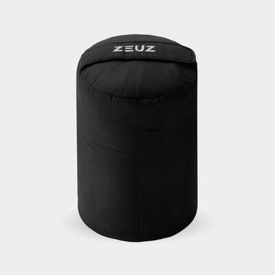 Zeuz strongman zandzak - sandbag voor fitness & crossfit – 110 kg – zilver