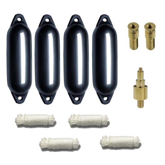 Set complet de 4 pare-battage Star Fender avec accessoires