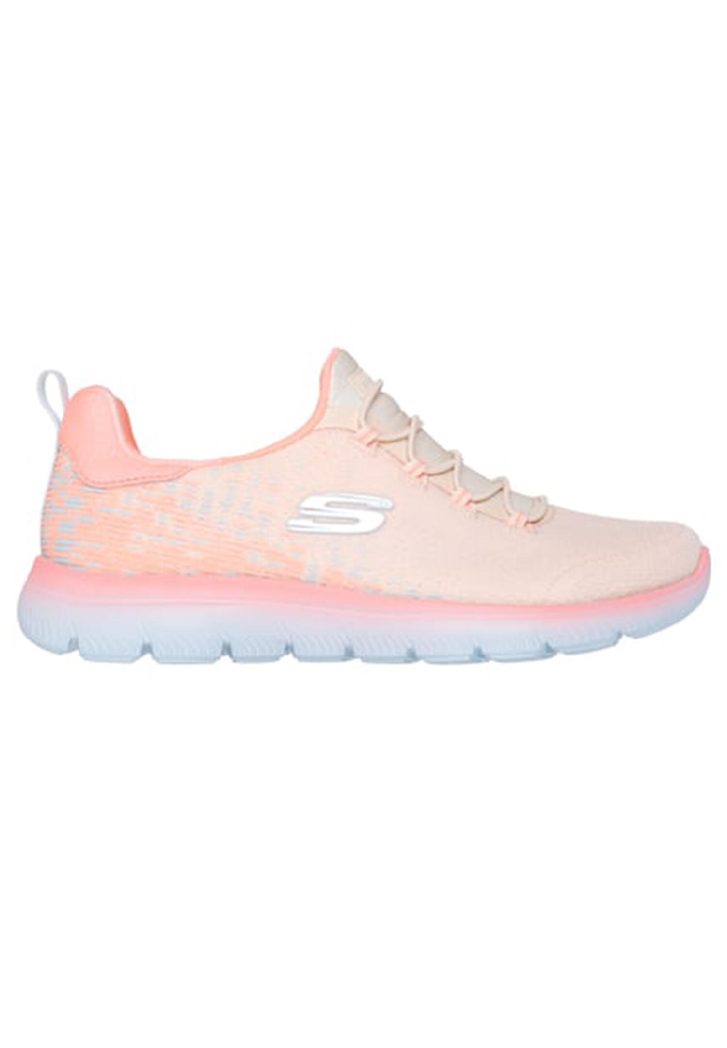 Baskets Skechers Modèle Summits Morning Glow Couleur Orange 2/7