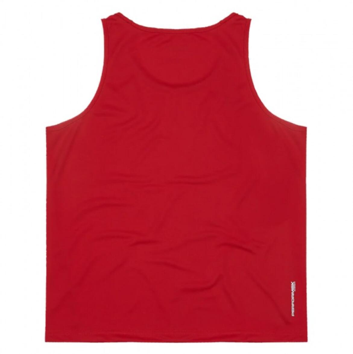 Samurai Men's Rugby Vest Classic Red Tank Top 3/3