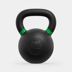 ZEUZ Kettlebell Fonte - Fitness fonctionnel & Fitness - Vert clair 4 KG