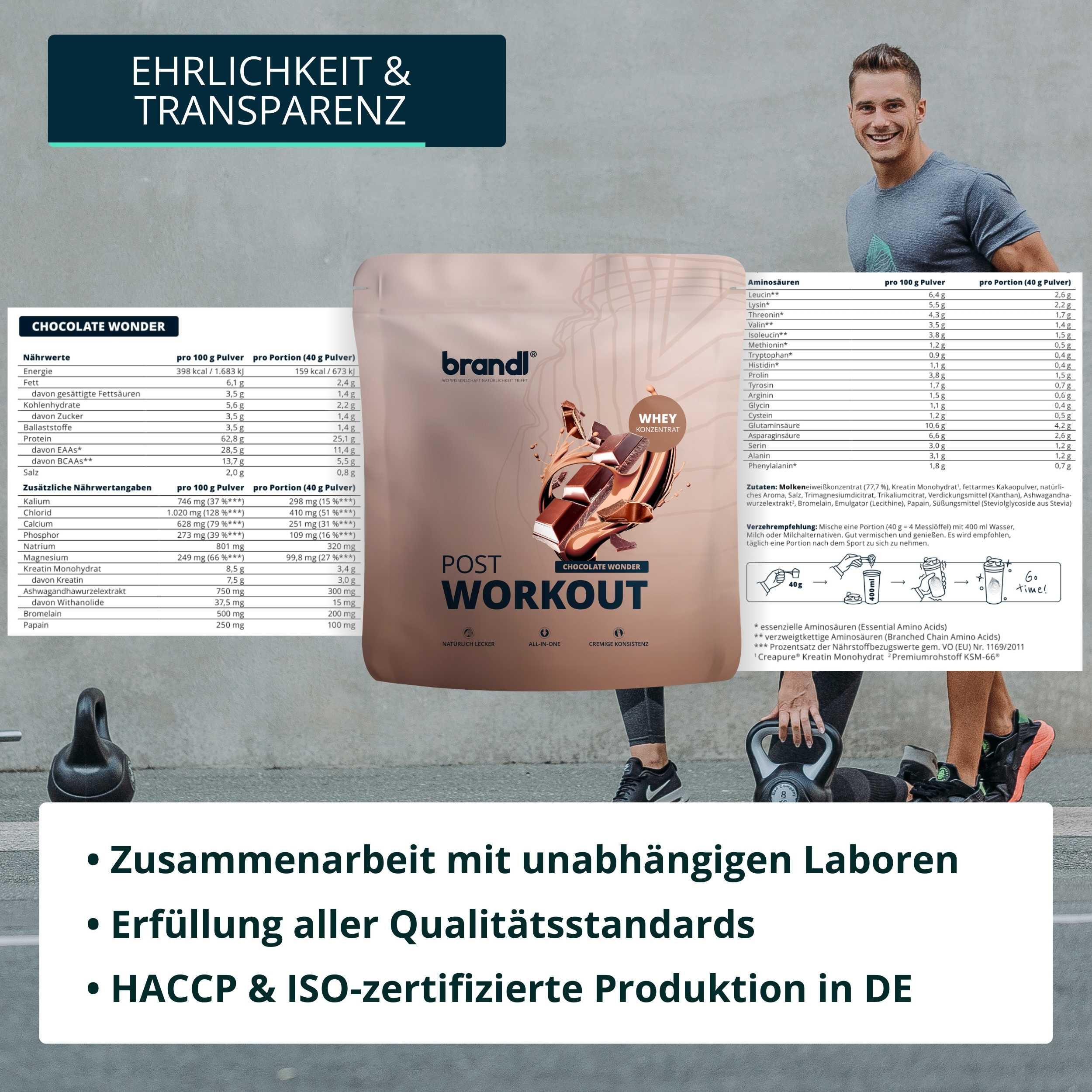 brandl® Protein-Pulver All-in-One nach dem Training 5/6