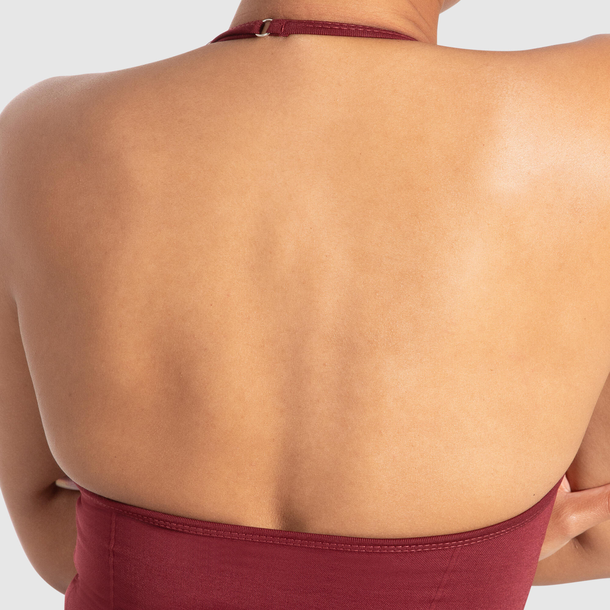 Damen Crop Top Malena Bordeaux 4/5