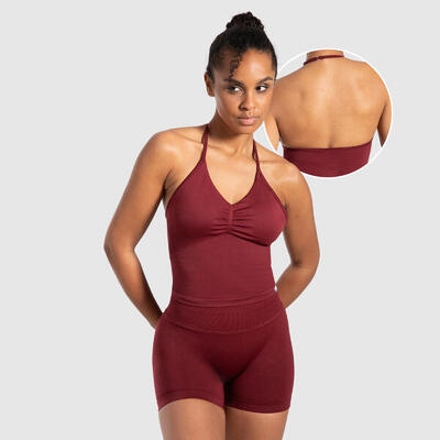 Damen Crop Top Malena Pink