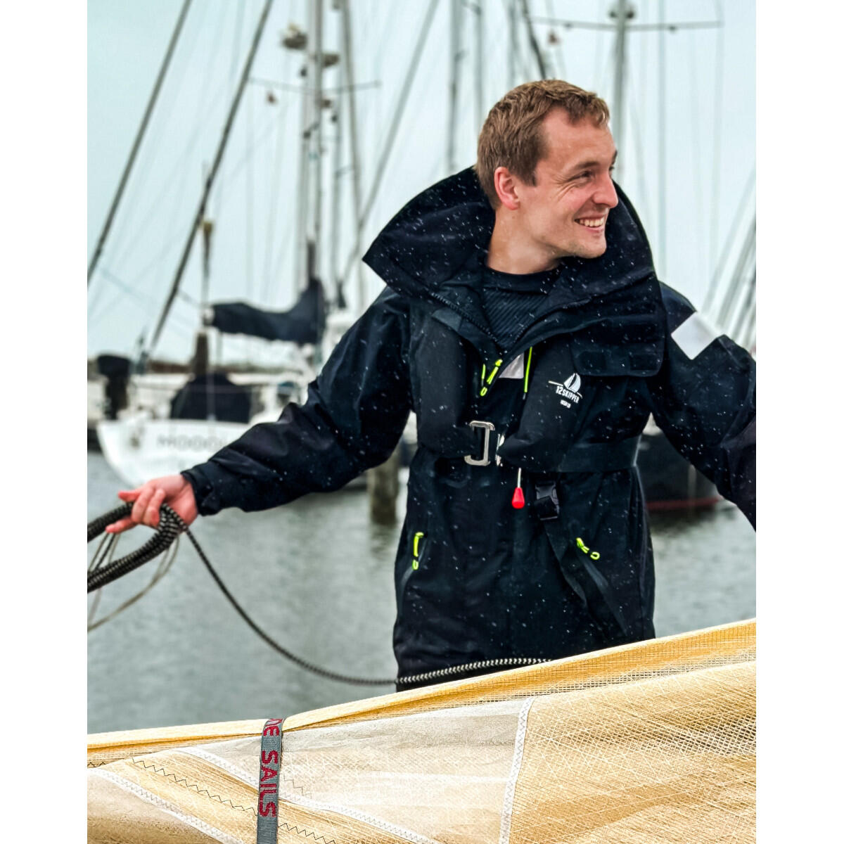 Magellan Offshore set unisex zwart 4/7