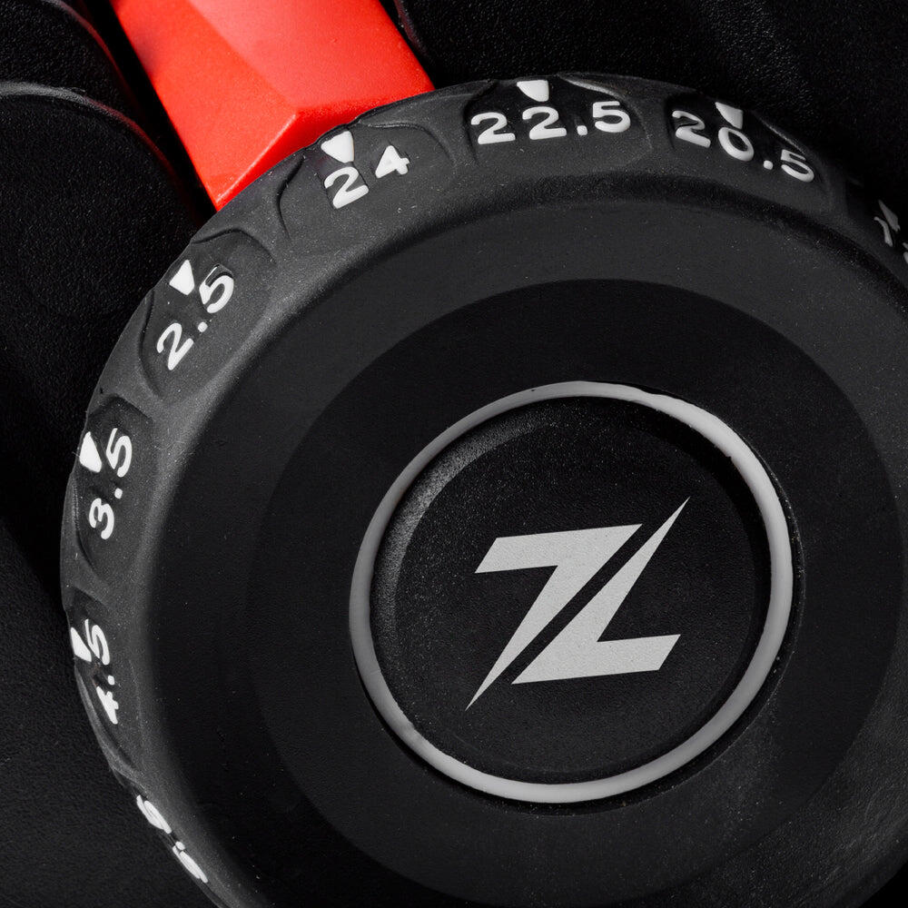 ZEUZ 1 Stuk Verstelbare Dumbell 2.5 KG t/m 24 KG – Gewichten Halterset – Halters 4/7