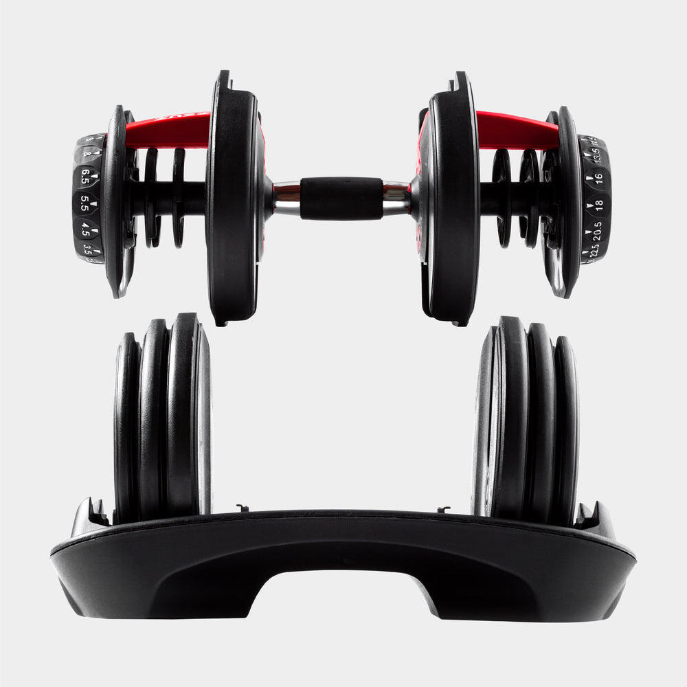 ZEUZ 1 Stuk Verstelbare Dumbell 2.5 KG t/m 24 KG – Gewichten Halterset – Halters 2/7