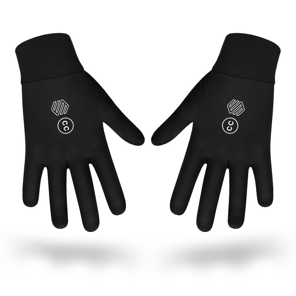 Luvas de ciclismo de meia-estação Homem e mulher Core Hekla Preto 4/6