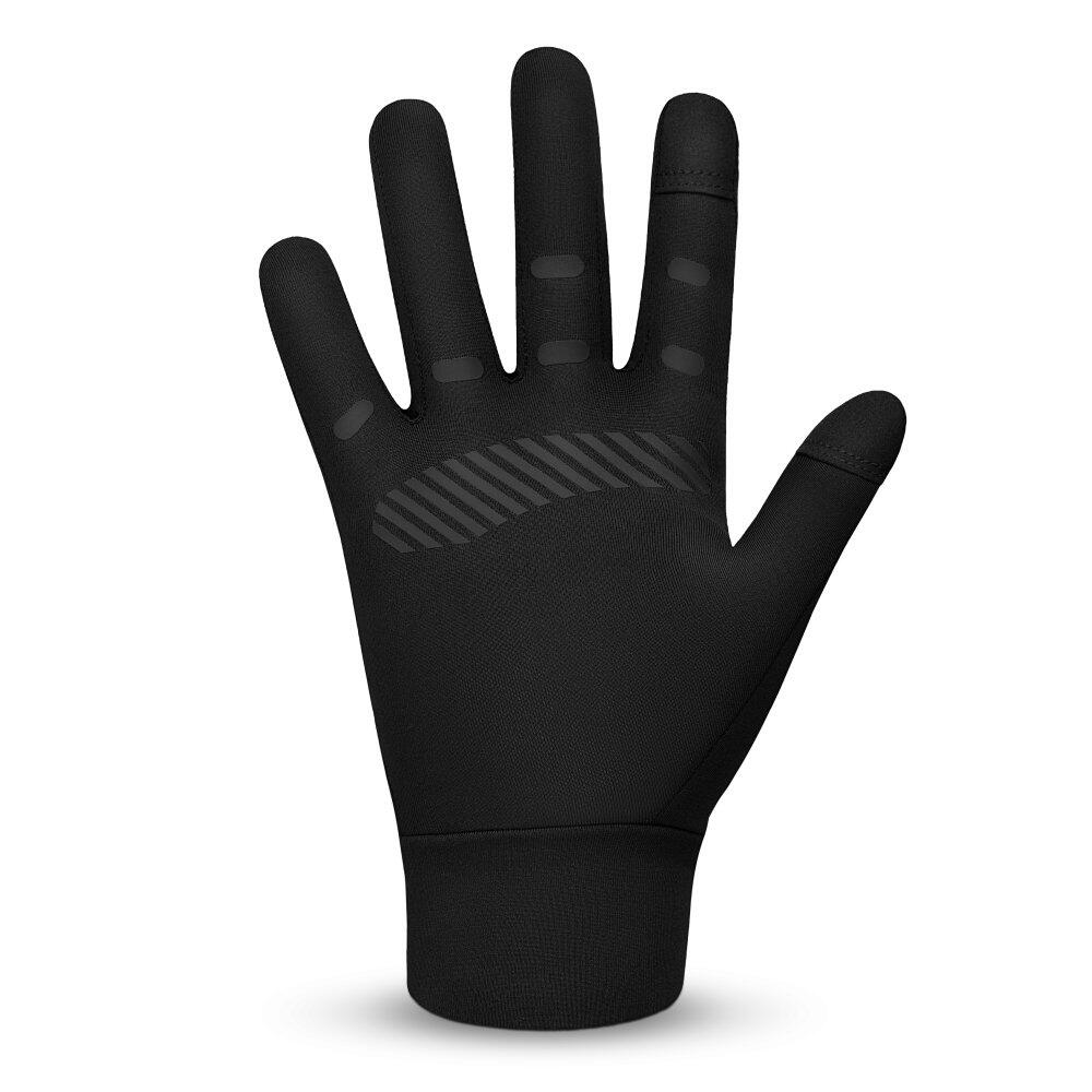 Luvas de ciclismo de meia-estação Homem e mulher Core Hekla Preto 3/6
